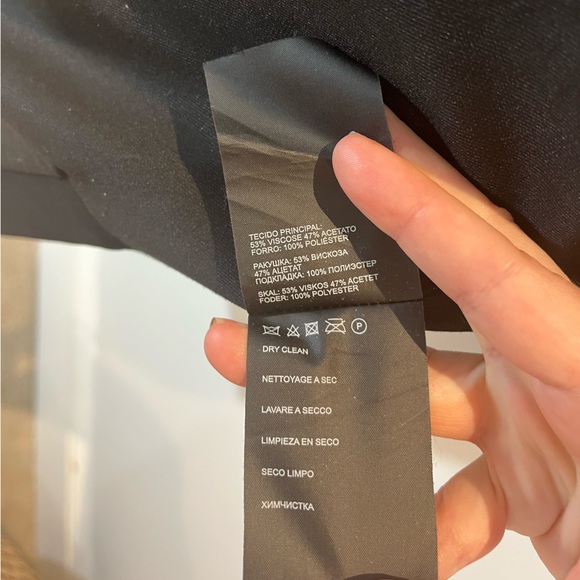 Club Monaco Sonti Tailored Blazer Vest Black - Size XS-Retail $329 - Picture 10 of 10